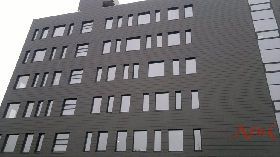 Окна из алюминиевого профиля Schueco,окраска с двух сторон